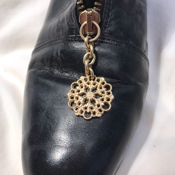 Migliorini Black Tall Boots - Picture 3 of 5